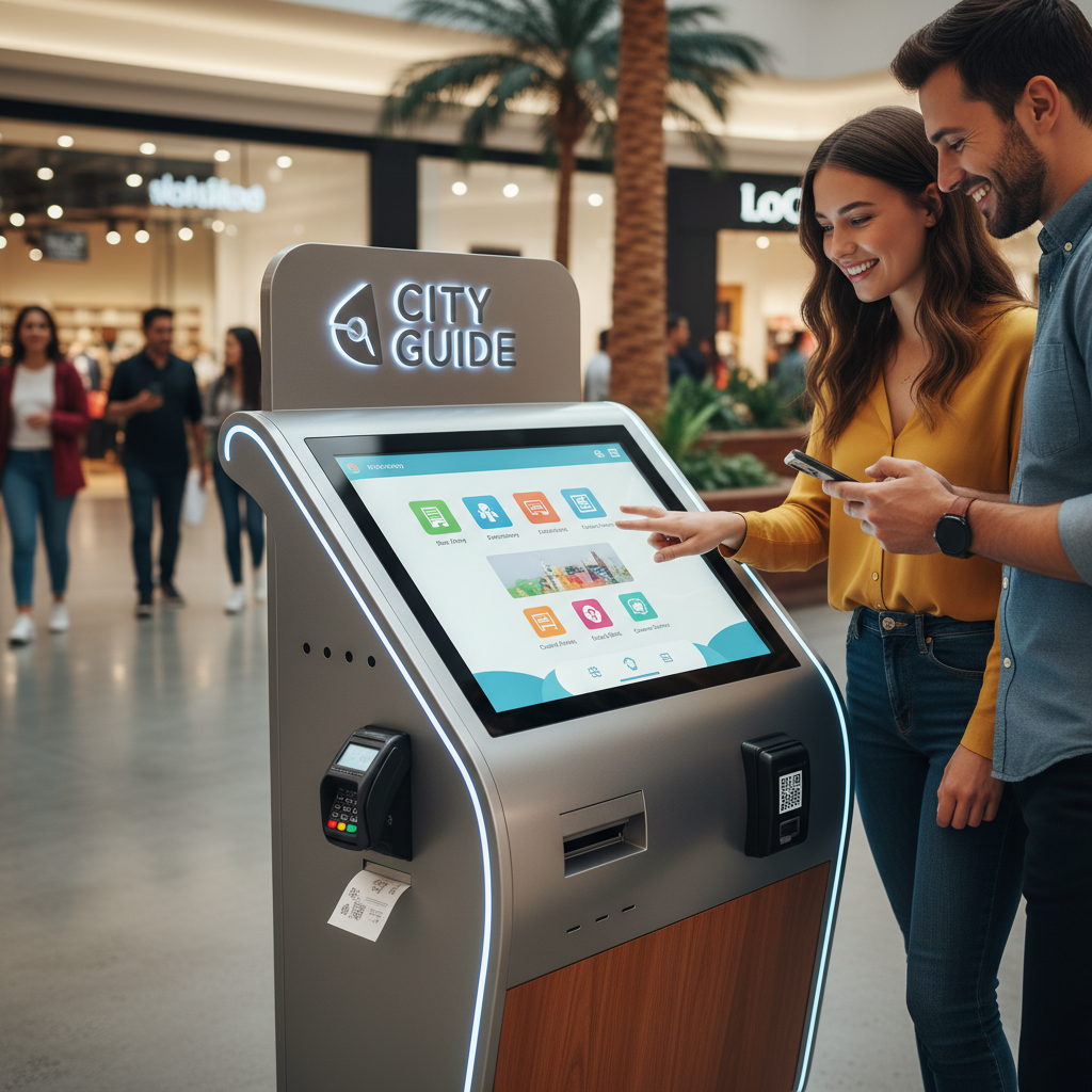 Yoğun bir alışveriş merkezi ortamında yer alan, modern ve çekici bir AVM kiosk tasarımı. Stand, işlevsel tasarımı ve markanın çarpıcı identitesiyle dikkat çekiyor. Standın müşteri dostu bir tasarımı var ve kullanıcı ihtiyaçlarını karşılıyor.