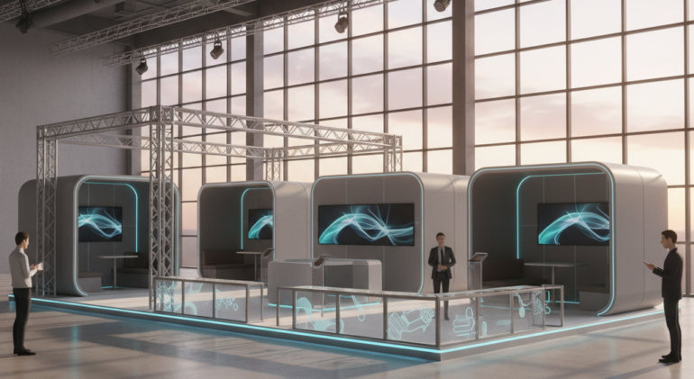 image esnek stand kurulumu