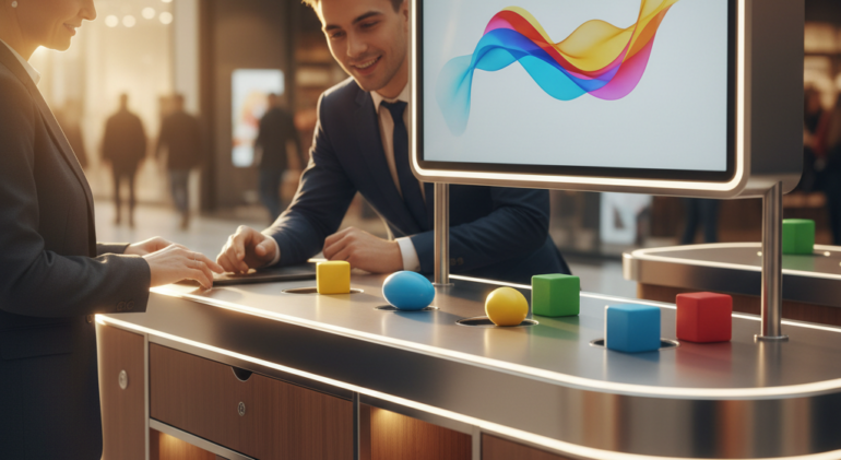 image kiosk musteri etkilesimi sinematik