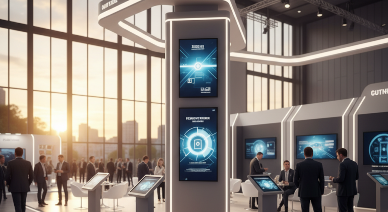 image kongre standi modern tasarim