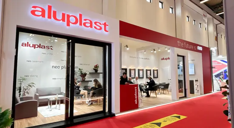 Aluplast Kapipencere25 Fuarstandi Wawainteriors