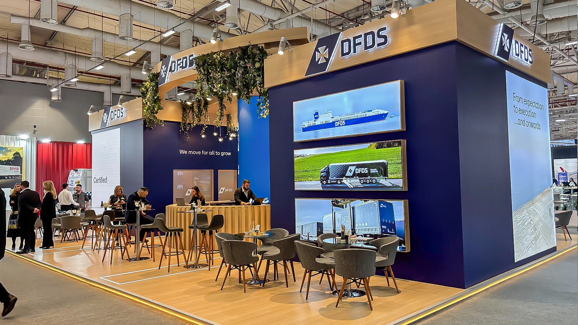 DFDS Logitrans25 Fuarstandi