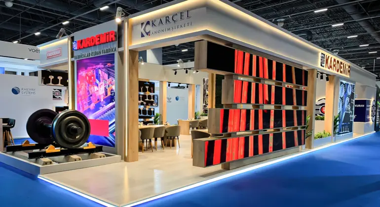 Kardemir EurasiaRail24 Fuarstandi