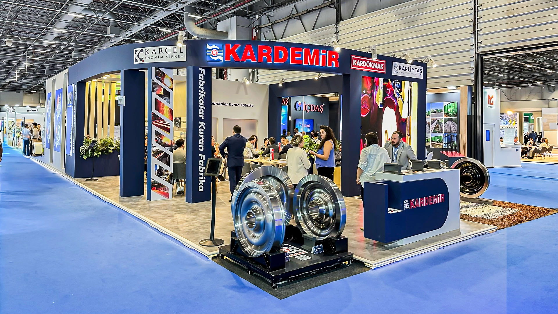 Kardemir EurasiaRail25 Fuarstandi