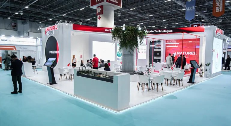 NaturelEnerji Solarex25 Fuarstandi Wawainteriors