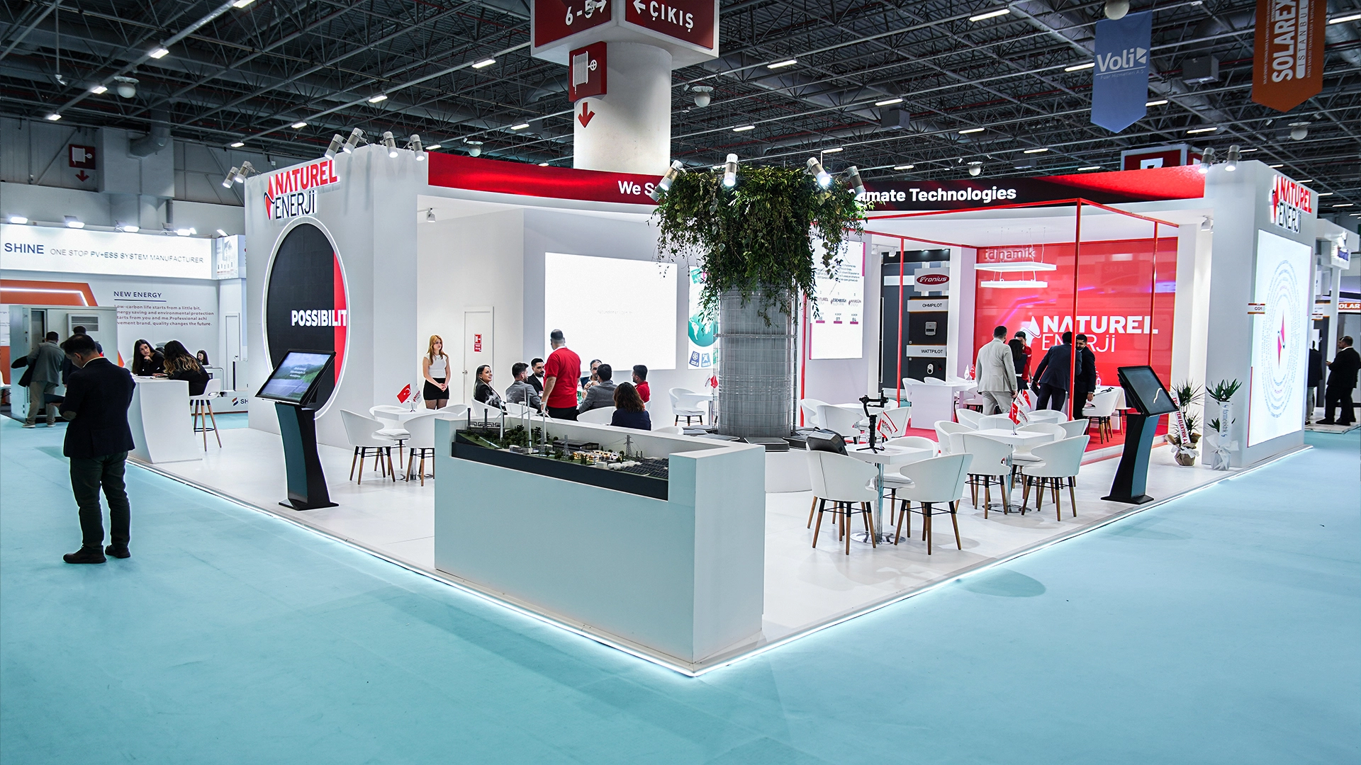NaturelEnerji Solarex25 Fuarstandi Wawainteriors