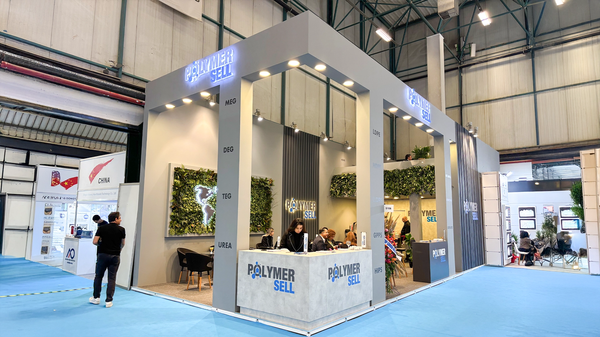 Polymersell PlastEuraisa25 Fuarstandi Wawainteriors